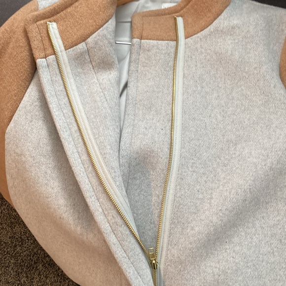 j crew women's size 14 color block coat - Picture 4 of 8